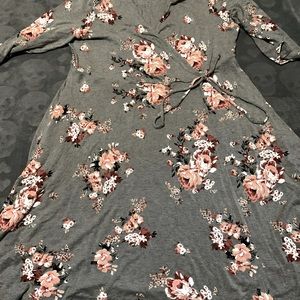 Torrid Faux Wrap Skater Dress